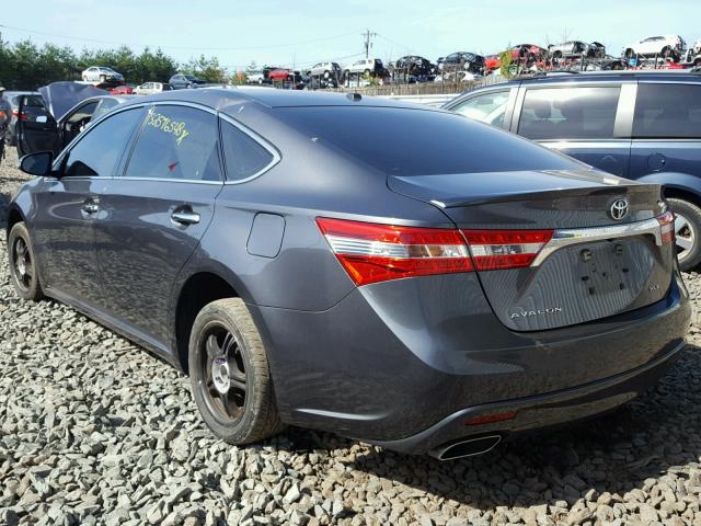 4T1BK1EB6EU129567 - 2014 TOYOTA AVALON BAS GRAY photo 3