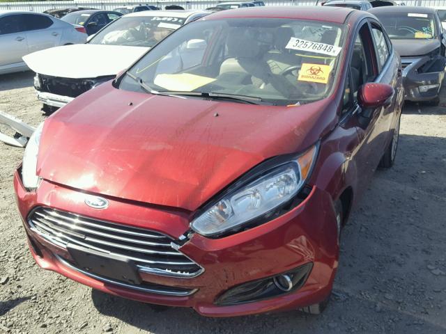 3FADP4CJ8EM235832 - 2014 FORD FIESTA TIT RED photo 2