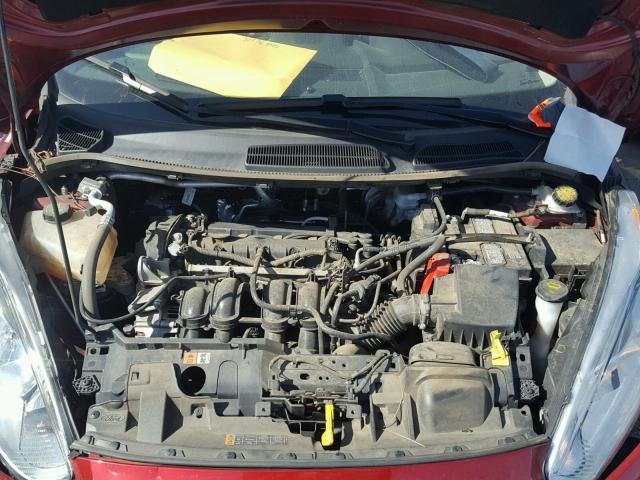 3FADP4CJ8EM235832 - 2014 FORD FIESTA TIT RED photo 7