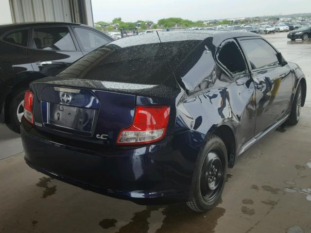 JTKJF5C71C3026658 - 2012 TOYOTA SCION TC 蓝色 照片 4