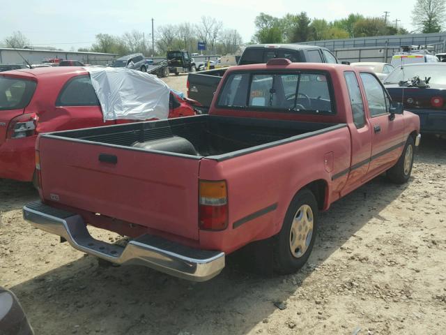 JT4VN93D6R5042280 - 1994 TOYOTA PICKUP 1/2 RED photo 4