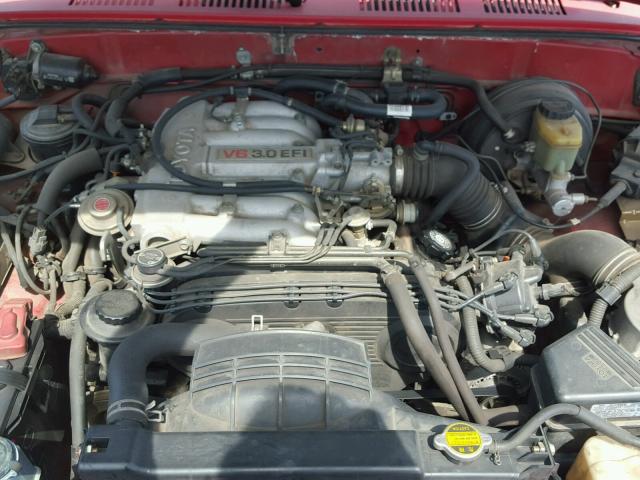 JT4VN93D6R5042280 - 1994 TOYOTA PICKUP 1/2 RED photo 7