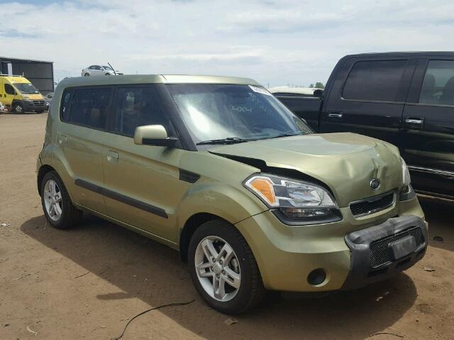 KNDJT2A2XA7081251 - 2010 KIA SOUL +/!/S GREEN photo 1