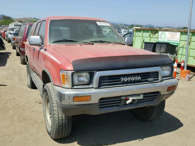 JT3VN39W0L0028082 - 1990 TOYOTA 4RUNNER VN RED photo 1