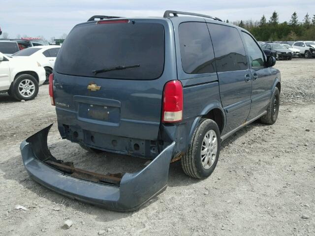 1GNDU23L05D264365 - 2005 CHEVROLET UPLANDER L 蓝色 照片 4