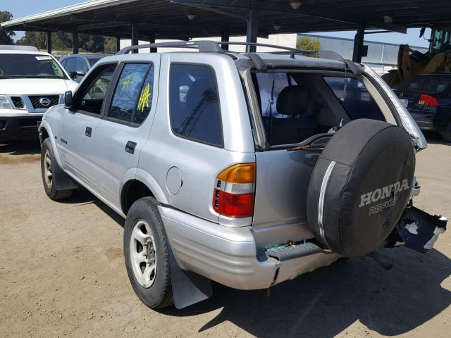 4S6CK58W8Y4410064 - 2000 HONDA PASSPORT E SILVER photo 3