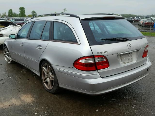 WDBUH83J34X118603 - 2004 MERCEDES-BENZ E 500 4MAT SILVER photo 3