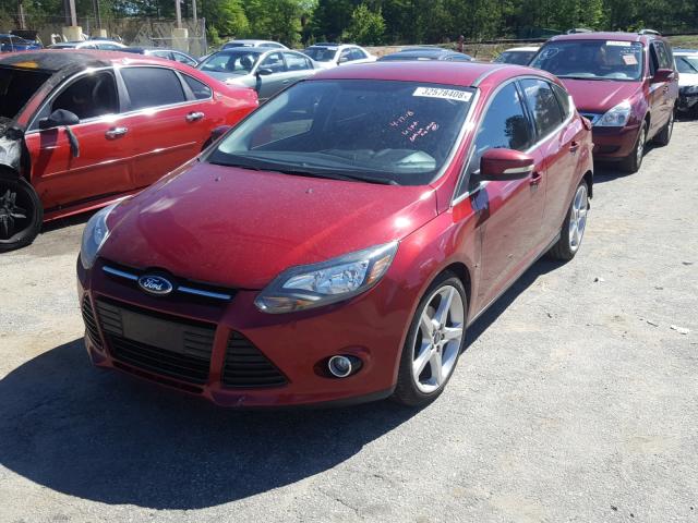 1FADP3N25DL121187 - 2013 FORD FOCUS TITA MAROON photo 2