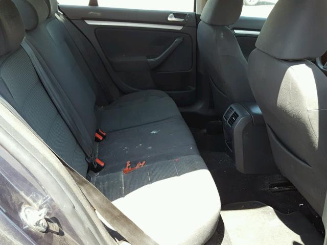 3VWJZ7AJ3AM078391 - 2010 VOLKSWAGEN JETTA S 蓝色 照片 6