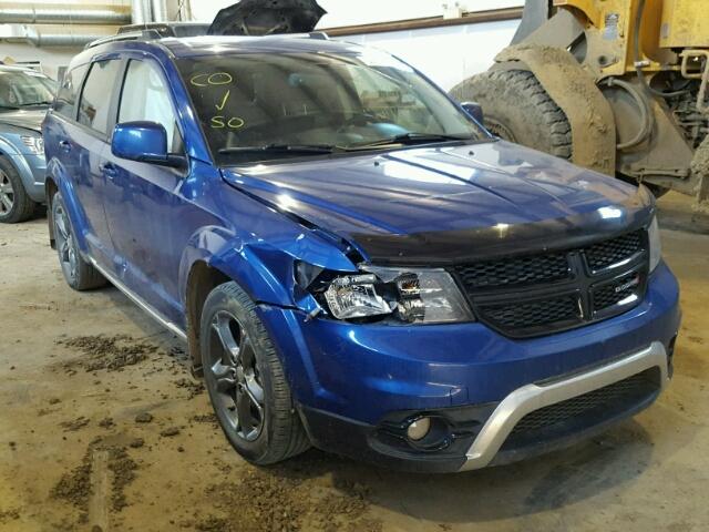 3C4PDDGG1FT533760 - 2015 DODGE JOURNEY CR BLUE photo 1