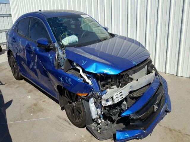 SHHFK7H79HU202877 - 2017 HONDA CIVIC EXL أزرق صورة 1