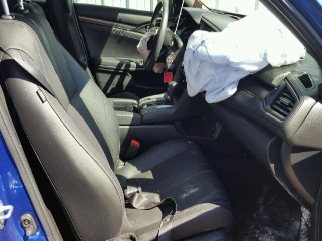 SHHFK7H79HU202877 - 2017 HONDA CIVIC EXL أزرق صورة 5