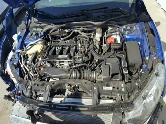 SHHFK7H79HU202877 - 2017 HONDA CIVIC EXL أزرق صورة 7