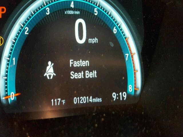 SHHFK7H79HU202877 - 2017 HONDA CIVIC EXL أزرق صورة 8