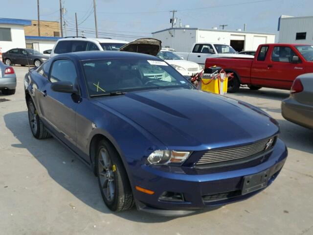 1ZVBP8AM2C5254124 - 2012 FORD MUSTANG BLUE photo 1