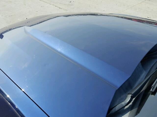 1ZVBP8AM2C5254124 - 2012 FORD MUSTANG BLUE photo 9