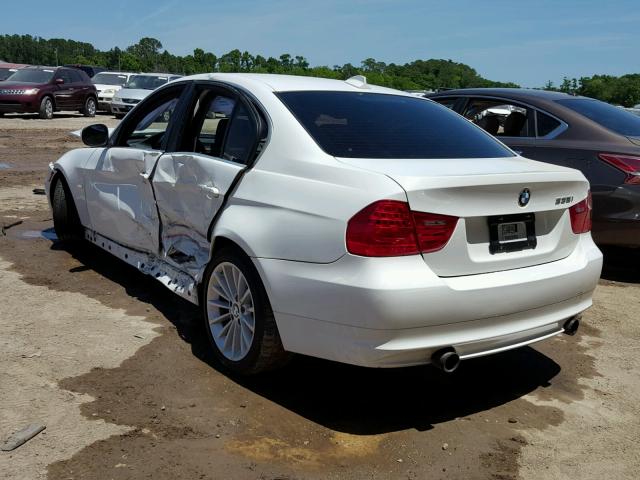 WBAPM5C56BE577352 - 2011 BMW 335 I WHITE photo 3