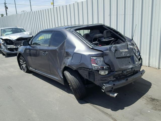 JTKJF5C76FJ010441 - 2015 TOYOTA SCION TC CHARCOAL photo 3