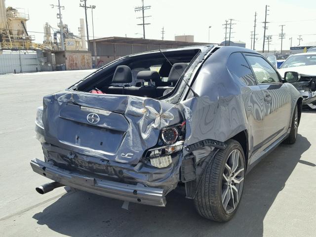 JTKJF5C76FJ010441 - 2015 TOYOTA SCION TC 石墨色 照片 4