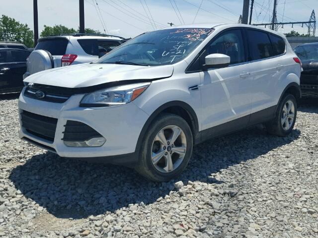 1FMCU9GX9DUB24206 - 2013 FORD ESCAPE SE WHITE photo 2