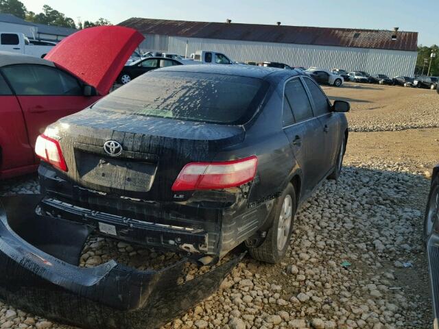 4T1BE46K17U647788 - 2007 TOYOTA CAMRY NEW BLACK photo 4