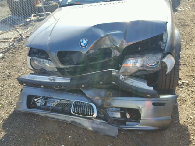 WBABS53452JU93747 - 2002 BMW 330 CI CHARCOAL photo 9