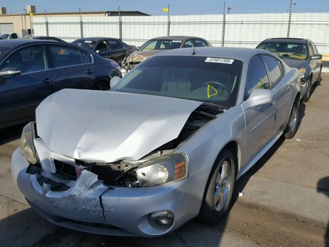 2G2WP522051194093 - 2005 PONTIAC GRAND PRIX SILVER photo 2