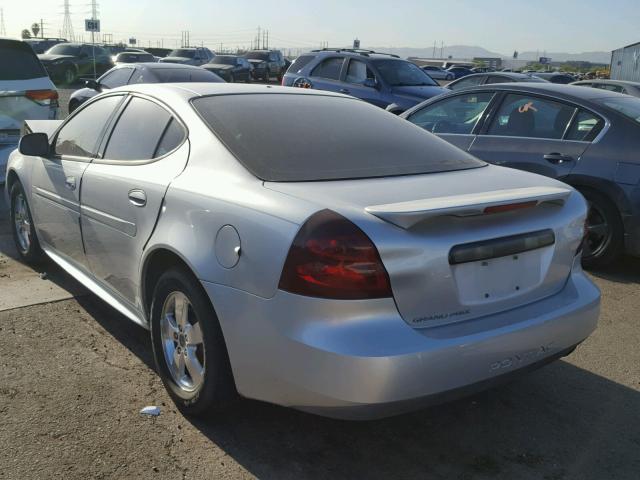2G2WP522051194093 - 2005 PONTIAC GRAND PRIX SILVER photo 3