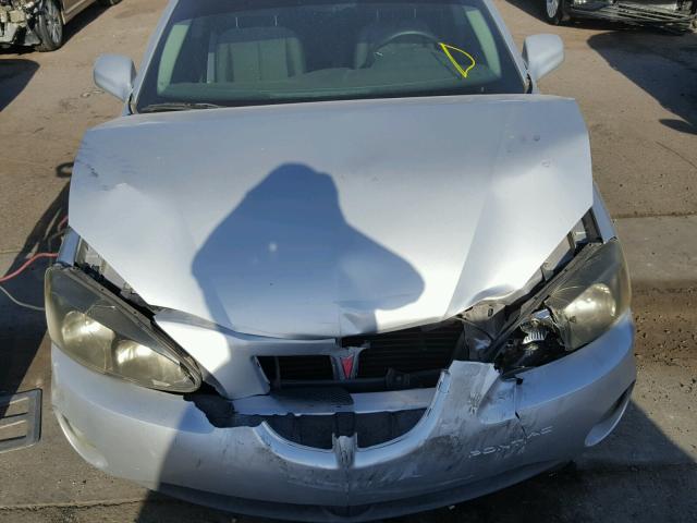 2G2WP522051194093 - 2005 PONTIAC GRAND PRIX SILVER photo 7
