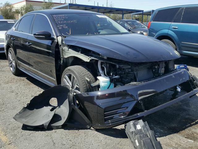 1VWDT7A38HC065244 - 2017 VOLKSWAGEN PASSAT R-L BLACK photo 1