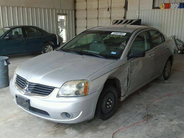 4A3AB36FX8E017752 - 2008 MITSUBISHI GALANT ES SILVER photo 2