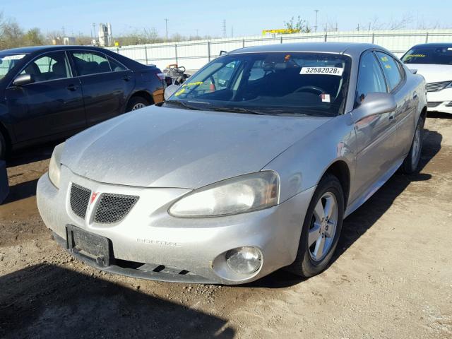 2G2WP552981100499 - 2008 PONTIAC GRAND PRIX ვერცხლისფერი ფოტო 2