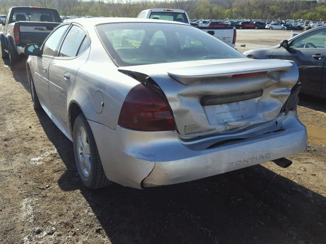 2G2WP552981100499 - 2008 PONTIAC GRAND PRIX ვერცხლისფერი ფოტო 3
