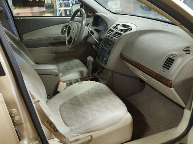 1G1ZT52845F315606 - 2005 CHEVROLET MALIBU LS 棕色 照片 5