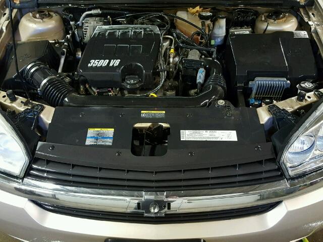 1G1ZT52845F315606 - 2005 CHEVROLET MALIBU LS 棕色 照片 7
