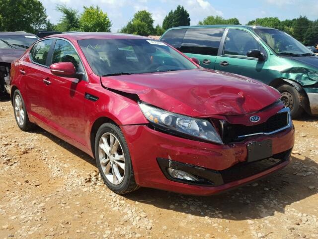 5XXGM4A77CG039385 - 2012 KIA OPTIMA LX RED photo 1