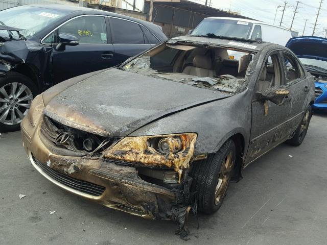 JH4KB16677C000279 - 2007 ACURA RL BURN photo 2