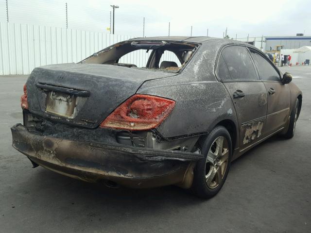 JH4KB16677C000279 - 2007 ACURA RL BURN photo 4