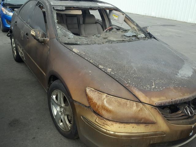 JH4KB16677C000279 - 2007 ACURA RL BURN photo 9