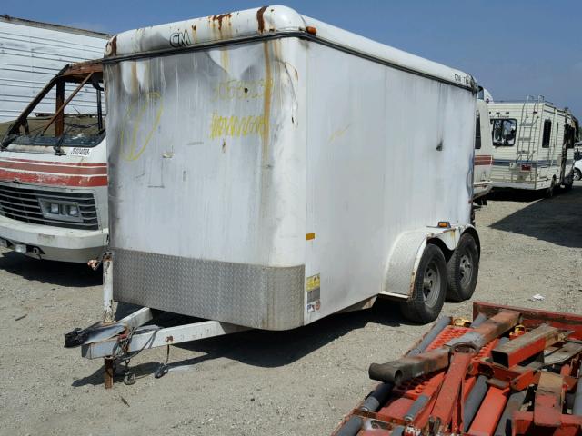 49TCB122331061860 - 2003 CMTR TRAILER WHITE photo 2