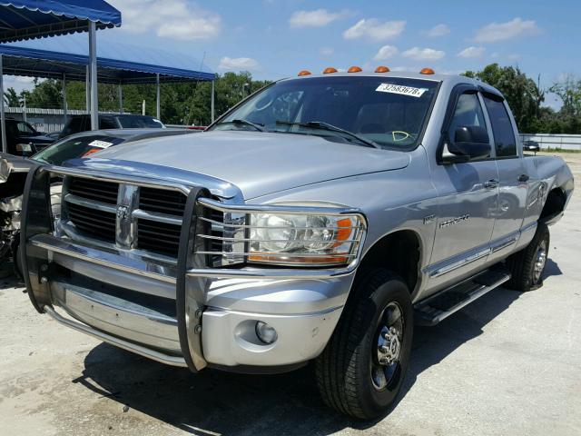 3D7KS28D66G100829 - 2006 DODGE RAM 2500 S WHITE photo 2