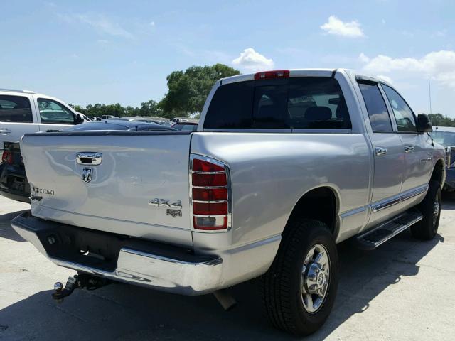 3D7KS28D66G100829 - 2006 DODGE RAM 2500 S WHITE photo 4