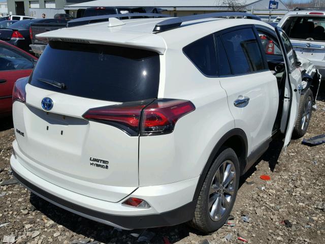 JTMDJREV6HD106089 - 2017 TOYOTA RAV4 HV LI WHITE photo 4