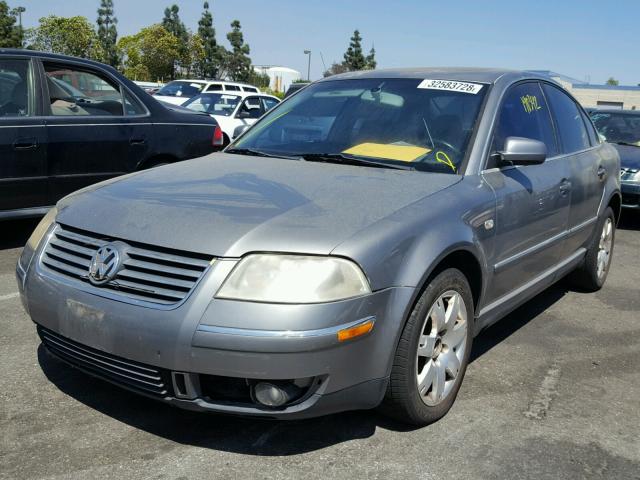 WVWRH63B21P267312 - 2001 VOLKSWAGEN PASSAT GLX 灰色 照片 2