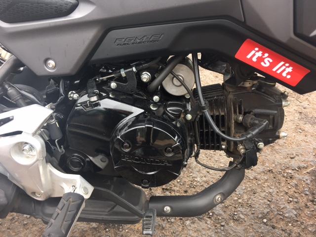 MLHJC7559J5000203 - 2017 HONDA GROM 125 BLACK photo 7