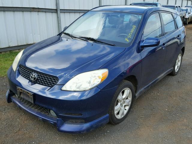 2T1KR32E33C118630 - 2003 TOYOTA COROLLA MA BLUE photo 2