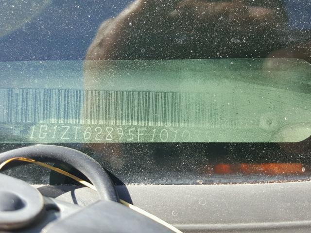 1G1ZT62895F101085 - 2005 CHEVROLET MALIBU MAX WHITE photo 10