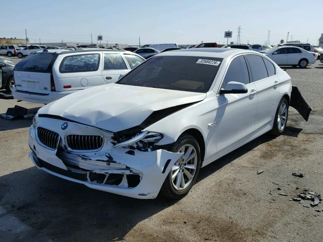 WBA5A5C51ED500494 - 2014 BMW 528 I WHITE photo 2