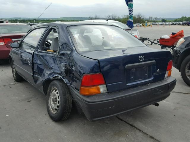 JT2AC52L5T0134645 - 1996 TOYOTA TERCEL STD BLUE photo 3