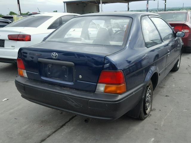 JT2AC52L5T0134645 - 1996 TOYOTA TERCEL STD BLUE photo 4